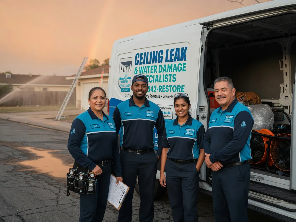 Ceiling Leak Cleanup company in Garland, TX